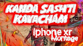 IPhone XR montage 1vs4 PUBG headShot | Kandha Sashti Kavacham