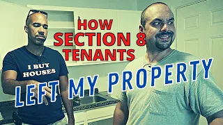 Do Section 8 tenants tear up your property-Tenant moved out-landlords