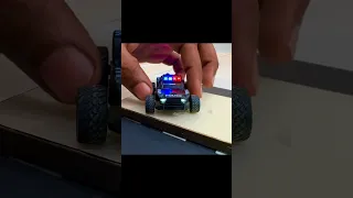 World’s Smallest Monster Rc car on iPhone Track #remotecontrol