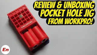 WORKPRO Pocket Hole Jig Review & Unboxing; Better Value for Money than Kreg!