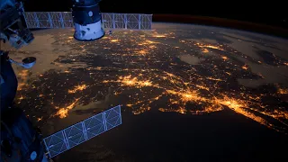 2021 Happy New Year Firework From Space, Bright 🌎