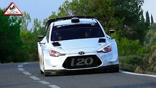 Test Day Thierry Neuville Hyundai WRC before RallyRACC 2018 [Passats de canto]