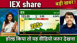 IEX share latest news,iex share news,iex share analysis,iex share target tomorrow