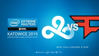 Cloud9 vs FaZe - IEM Season XIII - Katowice Major 2019 - map2 - de_dust2 [TheCraggy & SL4M]