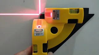 90 Degrees Infrared Laser Levelling Vertical Horizontal Laser Line - Unboxing & Testing