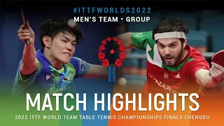 Highlights | Jo Yokotani (JPN) vs Nandor Ecseki (HUN) | MT Grps | #ITTFWorlds2022