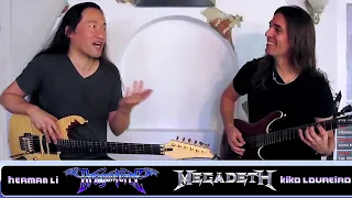 DRAGONFORCE Herman Li x MEGADETH Kiko Loureiro Shred Collab