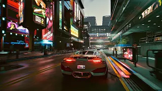 CYBERPUNK 2077 - Night Free Roam Gameplay (Ray Tracing 4K 60FPS ULTRA)