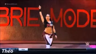 WWE Brie Bella entrance 2015