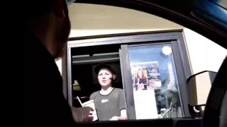 mcdonalds worker gets sweet revenge on customers after they play juvenile drive thru prank
