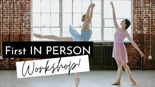 First IN PERSON Event for Kathryn Morgan & Friends! | Ballet Workshop Weekend | ADULTS INCLUDED!