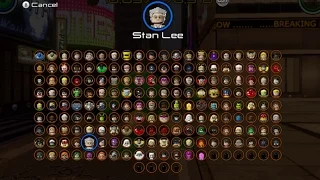 LEGO Marvel's Avengers - All Characters Unlocked (Complete Character Grid - Main Game)