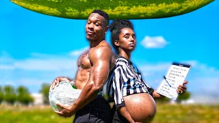 I Survived The HARDEST Watermelon Pregnancy Challenge