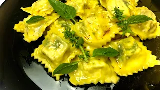 Как приготовить равиоли очень быстро, Мега вкус 👍👍.        #домавместе #равиоли