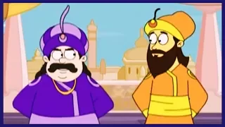 Akbar Birbal Animated Moral Stories || With An Order From Heaven || English Vol 1