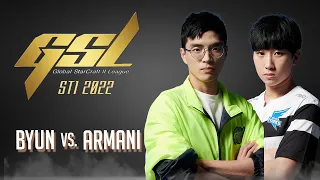 StarCraft 2 - BYUN vs ARMANI! - 2022 AfreecaTV GSL Super Tournament 1: Qualifier