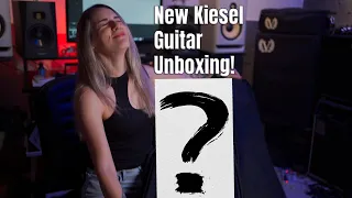 Kiesel Custom Guitar: Design, Live Unboxing and First Play