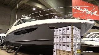 2015 Sea Ray 410 Sundancer Motor Yacht - Deck, Hull, Interior Walkaround - 2015 Montreal Boat Show