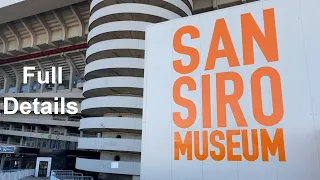 SAN SIRO Stadium and Museum - Video Tour Full Details - Maradona