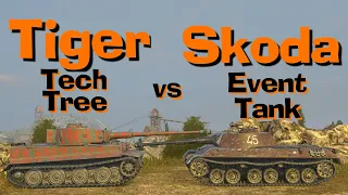 WOT Blitz Face Off || Škoda T 45 vs Tiger I