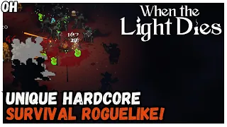 A Very Unique Hardcore Survival Roguelike! When The Light Dies!