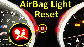 BMW SRS Airbag Light Stays ON - How to Diagnose and Reset