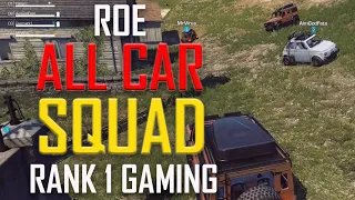 ROE (Ring of Elysium) Gameplay #6 ALL CAR SQUAD