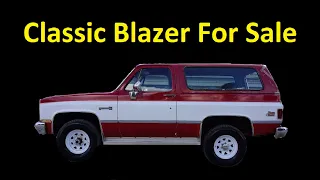 Chevy K5 Blazer / Jimmy For Sale ~ 4x4 Classic SUV ~ FULL Video Review & Test Drive