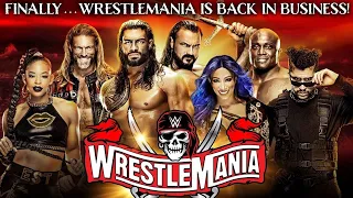 WrestleMania 37 Night 2 (WWE 2K20 simulation)