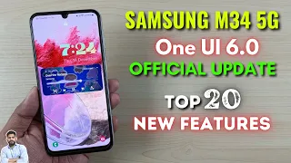 Samsung M34 5G : One UI 6 Update Top 20 New Features