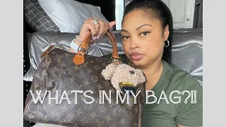 What’s in My Bag?! I Louis Vuitton Speedy 30