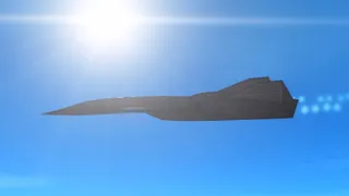 New SR-72 Darkstar in airplane simulator