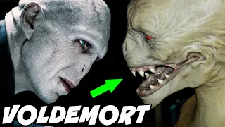 What Voldemort Nearly Looked like in Harry Potter (Unused Design)