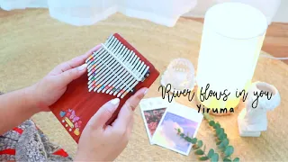 Yiruma - River Flows In You | Kalimba Cover with Easy Tabs ♡