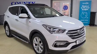 2016 66 HYUNDAI SANTA FE 2.2 CRDI WIGGINS EDITION BLUE DRIVE 5d 197 BHP