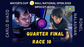 Quarter Finals | Carlo Biado VS Ronel Nalaunan A.K.A Toto Aklan Race 10