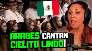 El CORO SAUDÍ que se ATREVIÓ con  los Mexicanos!  | vocal coach REACTION & ANALYSIS