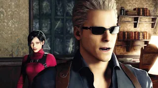 Albert Wesker saves Ada Wong in RESIDENT EVIL 4 SEPARATE WAYS DLC