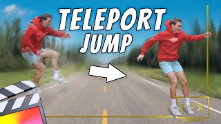 TELEPORT JUMP Effect | Final Cut Pro X Tutorial