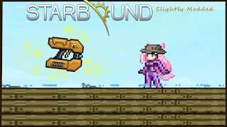 Slightly Modded Starbound - I AM CAT -  Episode 1