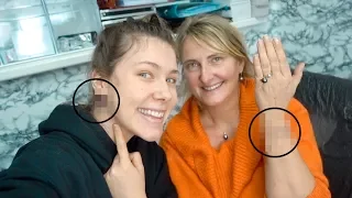 5 neue Tattoos stechen MIT MAMA | Fingertattoos