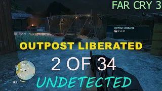FAR CRY 3   OUTPOST LIBERATED 2 OF 34  UNDETECTED