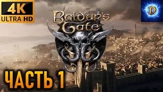 Прохождение Baldur's Gate 3 (ранний доступ) в 4К на Ultra Видео №1: Начало