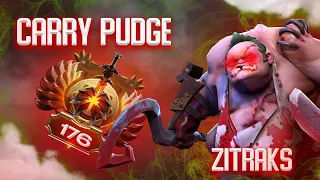 ЛЕГЧАЙШАЯ КАТКА НА КЕРИ ПУДЖЕ 💀 | ZITRAKS PUDGE