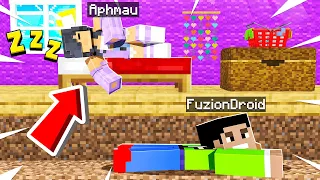 Minecraft PE : I BROKE INTO APHMAU'S HOUSE in MINECRAFT!