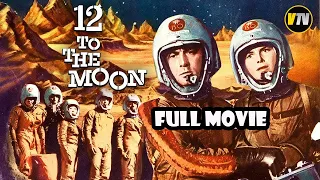12 TO THE MOON (1960) Classic Sci-Fi, Ken Clark, Michi Kobi, Tom Conway, Full Movie