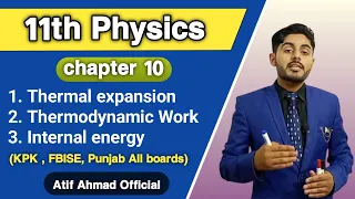 thermal equilibrium class11 | Thermodynamic work | internal energy class 11 | kpk and federal board