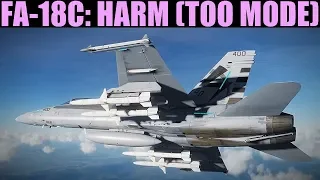 FA-18C Hornet: AGM-88C HARM (TOO Mode) Tutorial | DCS WORLD