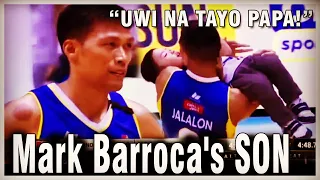 Mark Barroca's SON TUMAKBO sa GITNA ng COURT, UWI NA TAYO PAPA! 😭🤣