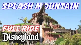 Splash Mountain - Full Ride: Front Seat POV - 2023